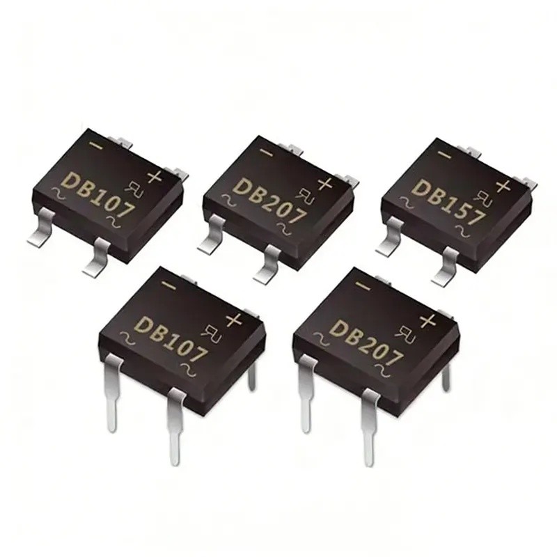 CHIP 20 CHIP DB207 DIP-4 Bộ chỉnh lưu cầu 1000V 2A DB104 157 DB107 207S DB107S DF06S DF10S DB307S DF