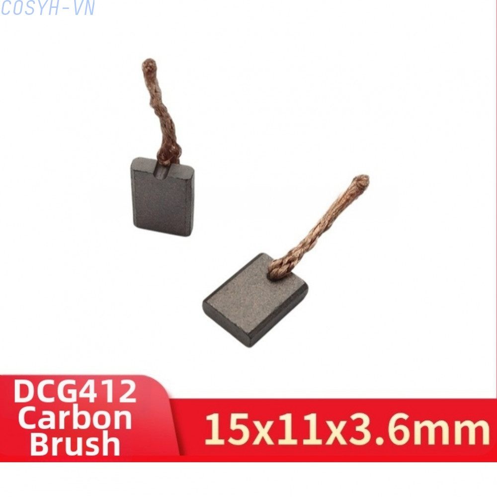 <cosyh>Carbon Brush 15x11x3.6mm Pack of 2 for DeWalt DCG412 DCS373 DCS380 DCS387 DCS365