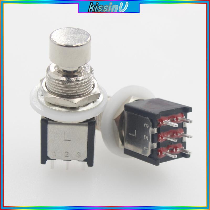 Kiss Guitar Effect Pedal Foot Switchs 6 Pin Momentary Stomps Foot Pedal Switch