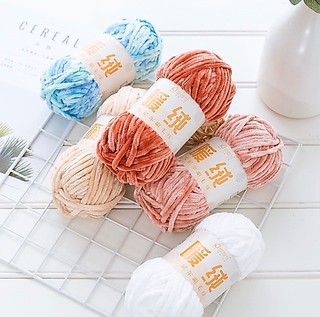 Len nhung Chenille (cuộn 100gr) (26301)