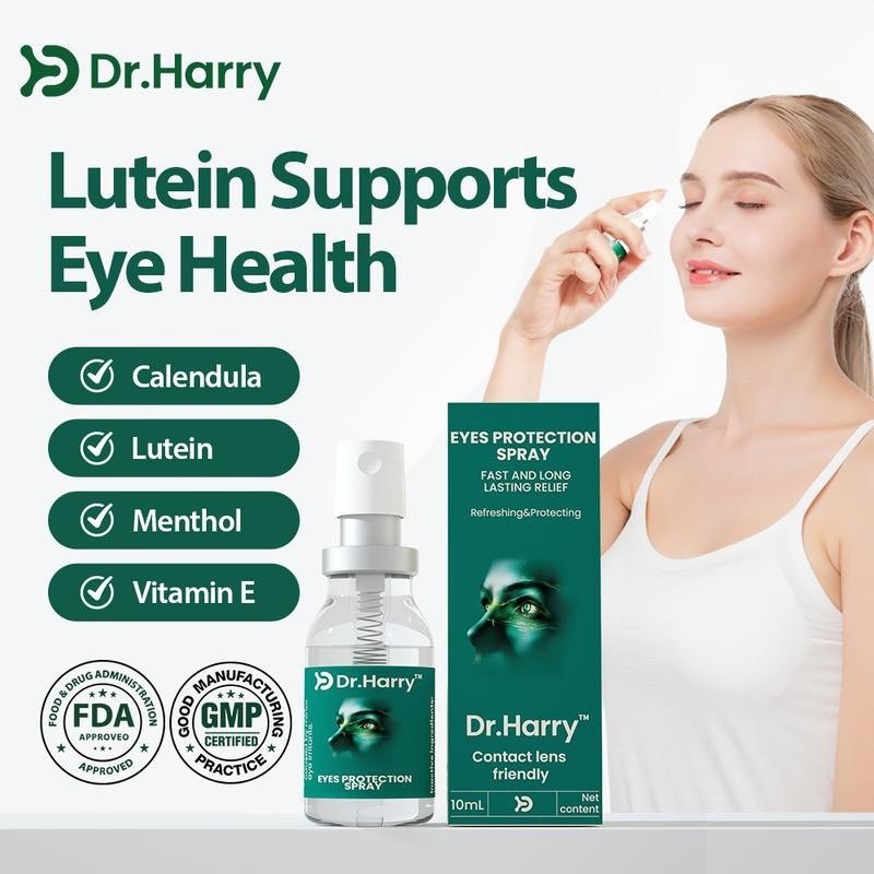 Dr.Harry Eye Care Spray - Moisturizing eye drops for dry eyes, improves vision and relieves eye fati