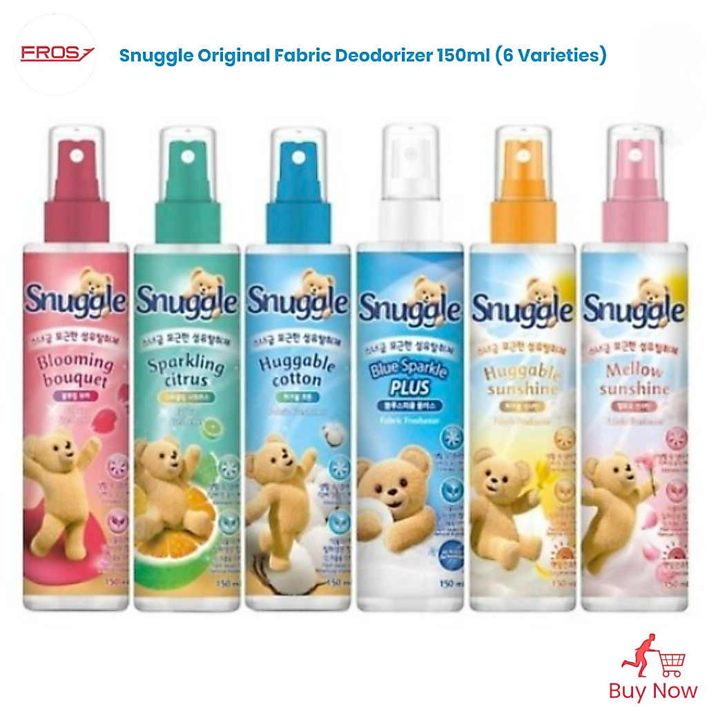 [Snuggle] Xịt Khử Mùi Vải Chính Hãng 150ml / 6 Loại / Xịt Làm Mới Vải