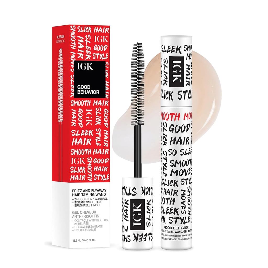 IGK Good Behaviour Frizz & Flyaway Hair Taming Wand – Thanh điều khiển Gel nhẹ cho tóc mượt, xoăn, t