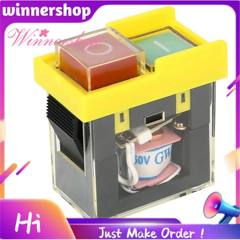 Kjd6 5E4 250V 6A Công tắc bảo vệ mất điện từ chống nước, chống mất điện Công tắc công cụ, nút