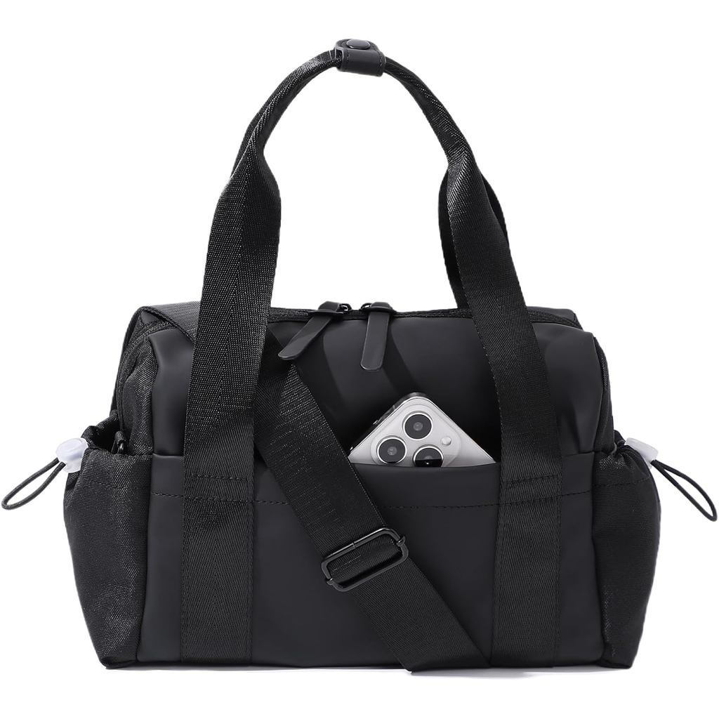 all Gym Bag for Women, Mini Crossbody Gym Duffle Bag with Wet Compartment, Carry on Gym Tote Bag for