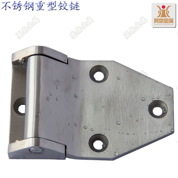 Bản lề công nghiệp Thiên Tân Thép không gỉ Bản lề chịu lực nặng Bản lề Thép không gỉ 304 Bản lề lớn 