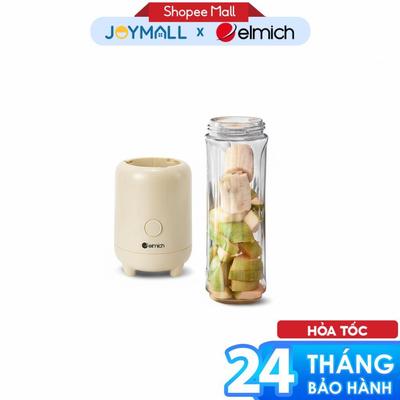 Máy Xay Sinh Tố Elmich BLE8764 600ml, Hàng Chính Hãng, Nút Điều Khiểu Cơ, Lưỡi Dao Inox - JoyMall