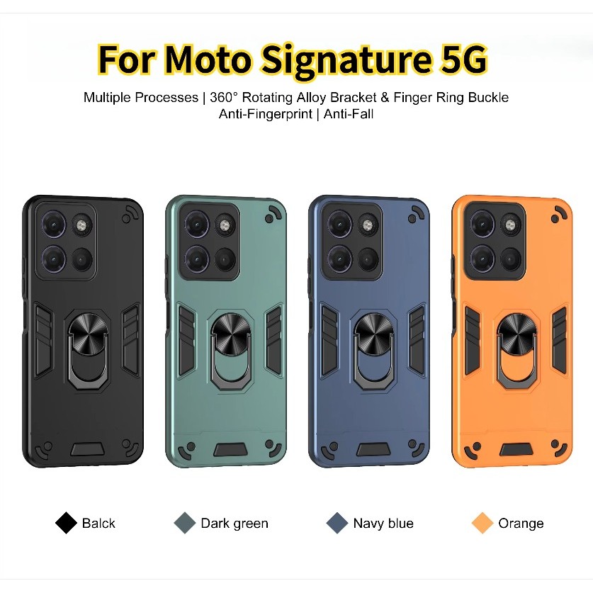 Vỏ bảo vệ giáp chống rơi quân sự cho Moto Signature Edge 70 Fusion + 60 Neo G100 Pro G87 G77 G67 G47