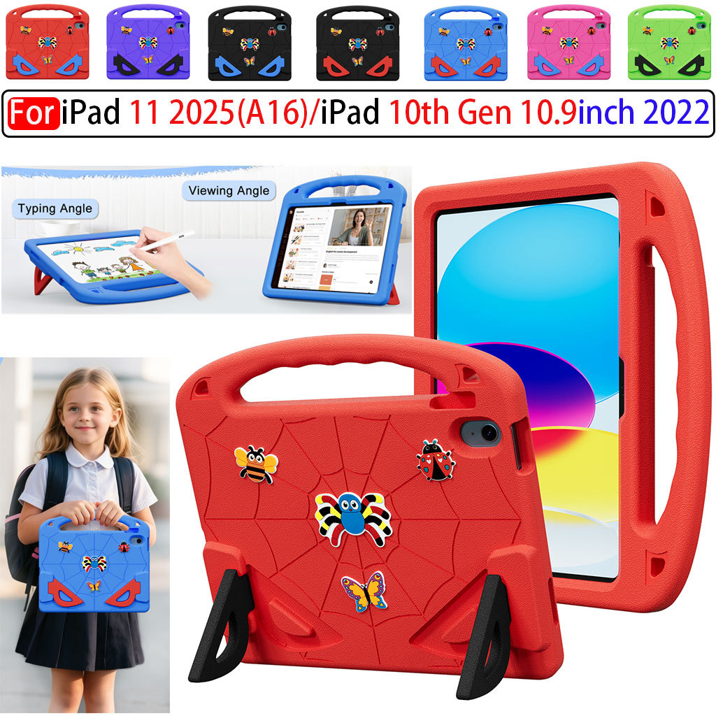 Dành Cho iPad 11 2025 A16 11inch iPad 10th 10th Gen 2022 10.9 inch Ốp Lưng Chống Sốc Trẻ Em Hoạt Hìn