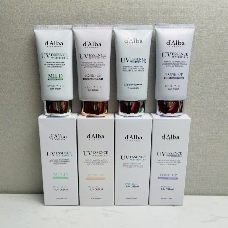 Kem chống nắng Dalba Dalba Dalba Moisture Natural Brightening Isolation Kem chống nắng cường độ cao 