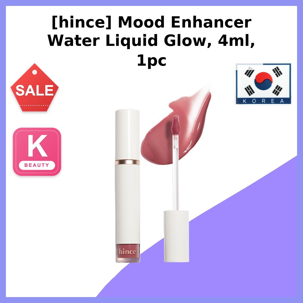[hince] Mood Enhancer Water Liquid Glow, 4ml, 1pc / Chất làm nổi bật dạng lỏng Hàn Quốc / Radiant Gl
