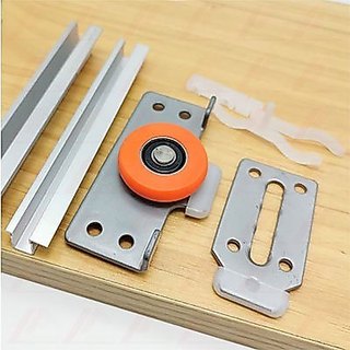 Combo 4 cặp ray 1.6m cửa lùa lùa tủ áo U.Đài Loan ( U trên và U dưới )