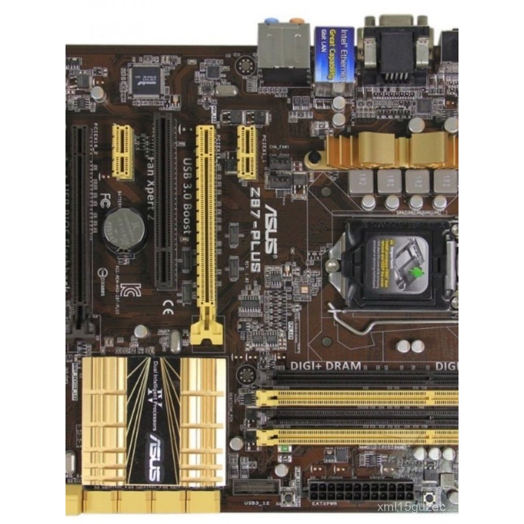 Mainboard máy tính ASUS Z87-PLUS ATX gaming cao cấp socket 1150 cho i7 4790K 4770 bán chạy giao nhan