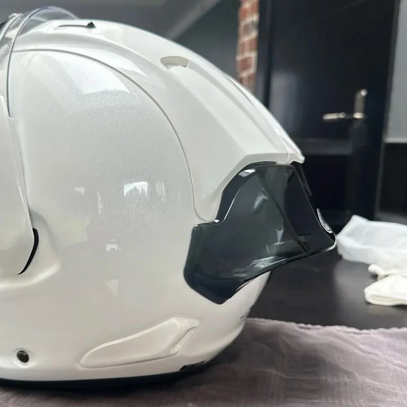 Dành Cho Arai RX-7X RX7X VZ-Ram RX7V RX7 Xe Máy Phía Sau Mũ Bảo Hiểm Spoiler Phía Sau Viền Mũ Bảo Hi