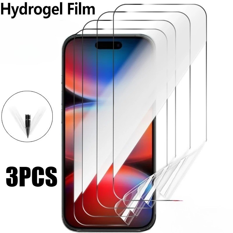 3 Bộ Phim Hydrogel Mềm Mờ Cho Oukitel G1 P1 WP200 WP210 WP23 WP28 WP33 WP35 WP50 WP52 E S Pro HD Chố