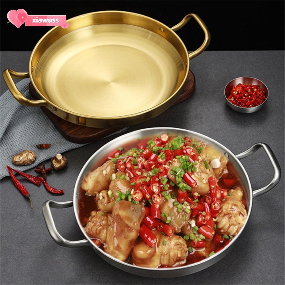 Nồi cơm hải sản XIAWUSS có tay cầm Dụng cụ nấu sốt Paella Pan