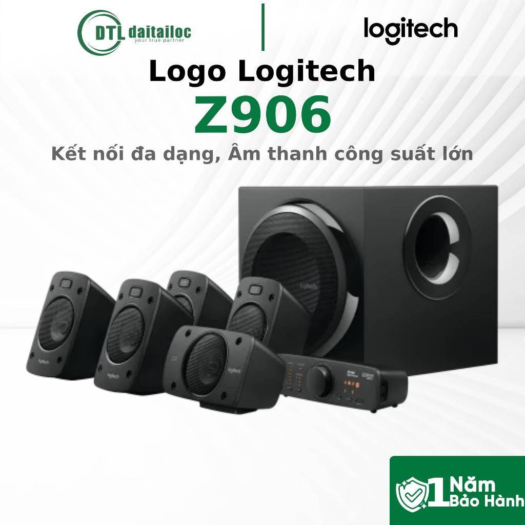Loa Logitech Z906 Kết nối đa dạng Công suất lớn | Chính Hãng | Bảo Hành 12 Tháng