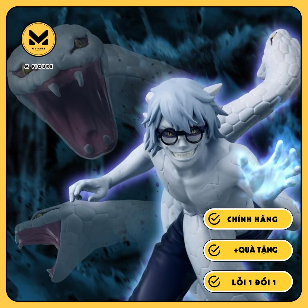 [CHÍNH HÃNG] MÔ HÌNH Yakushi Kabuto - Naruto Shippuuden - Vibration Stars (Bandai Spirits) GENUINE F