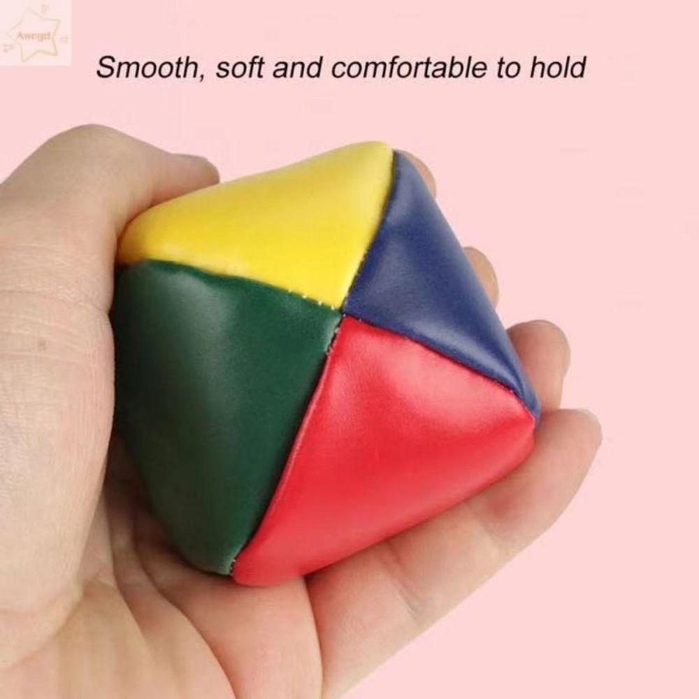 AWNGD 3 quả bóng Juggling Fun Learn to Juggle Professional Beginner Kit