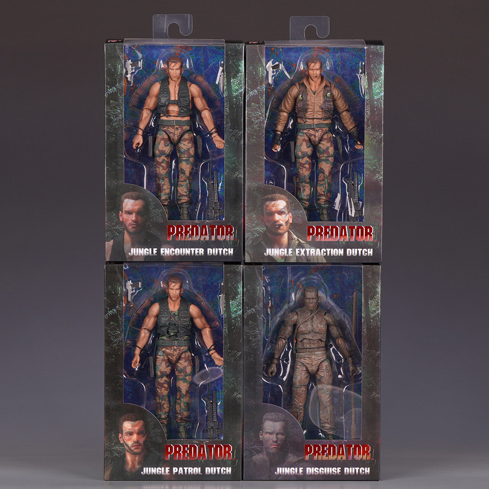 AC Factory NECA NECA Predator Kỷ niệm 30 năm Thống đốc Arnold Archie Schwarzenegger Hình Mẫu