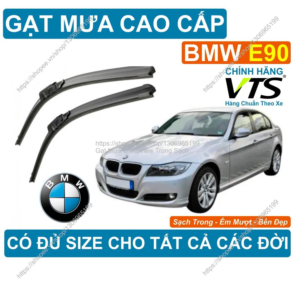 Gạt Mưa Kính Lái BMW E90, Cặp Gạt Mưa Kính Lái Cho Các Dòng Xe BMW E90, Có Đủ Size Cho Các Đời Xe BM