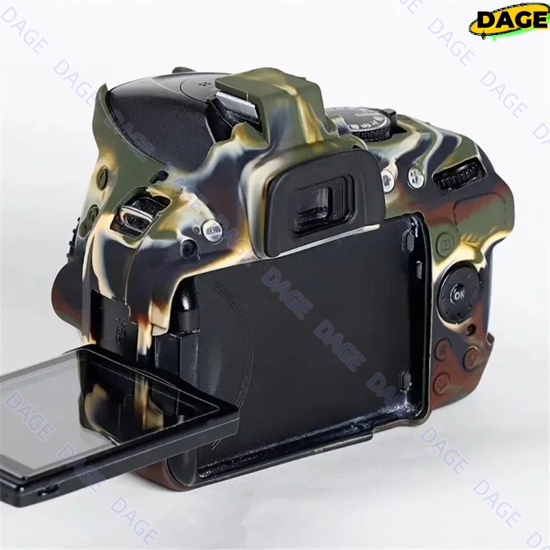 Dành Cho Nikon D600 D610 D7100 D7200 D7000 D5500 D5600 D7500 D5300 D750 D5200 Vỏ Silicon Mềm Vỏ Bảo 