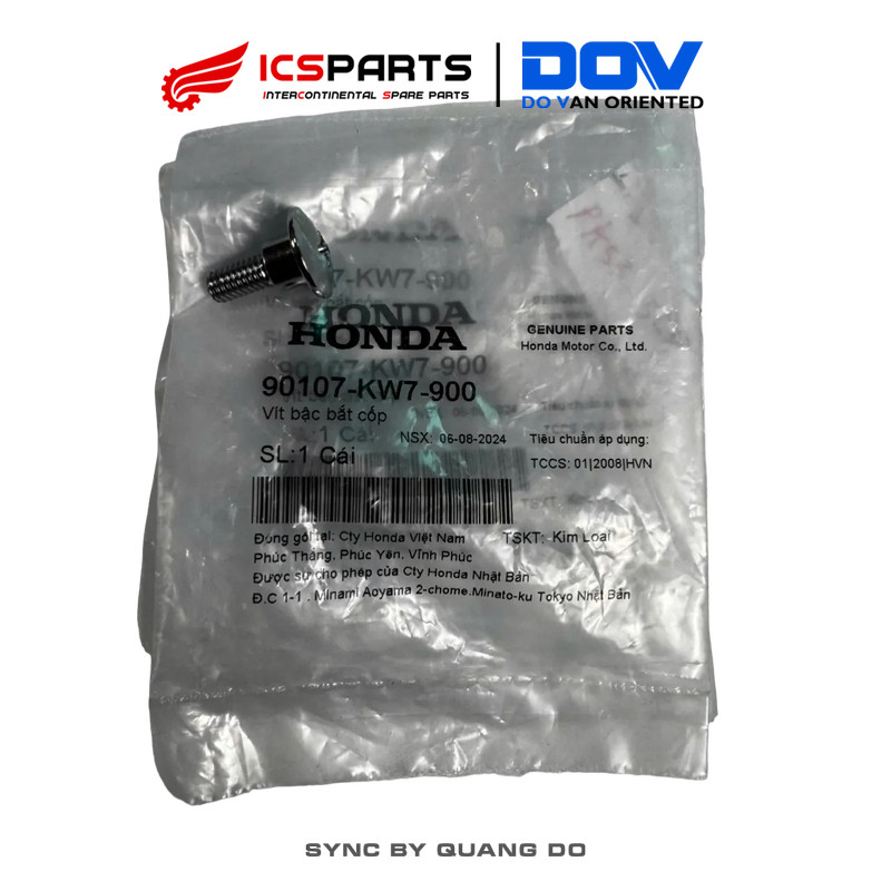 Vít Bậc Bắt Cốp HONDA Future / Wave 100 (90107KW7900)