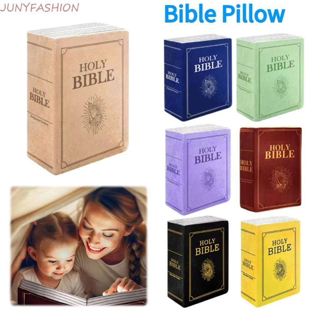 Gối Kinh Thánh JUNYFASHION, Gối Ném Kinh Thánh Đồ Chơi Sang Trọng Thực Tế, Phòng Khách Trang Trí Nhà