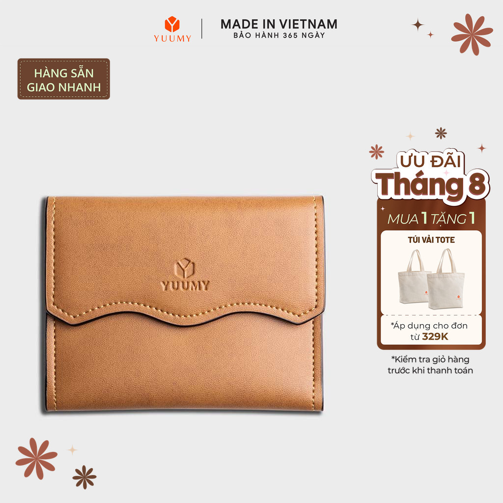 Ví Yuumy ( Thời trang nữ kiểu cầm tay dáng dài - Ví da Mellow YV41) Bagsmart