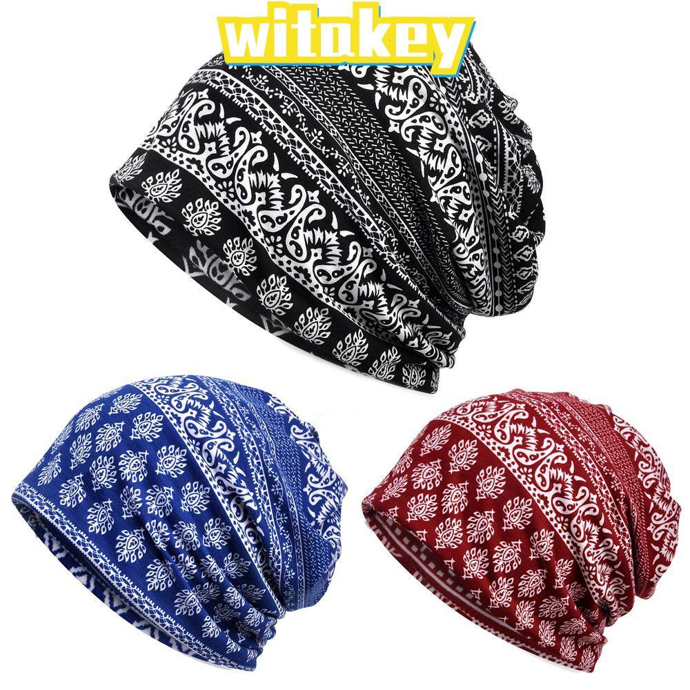 Mũ Turban WITAKEY Mềm Chemo Cancer Cotton Head Wrap