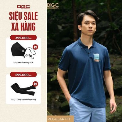 Áo Polo Nam Ngắn Tay DGC Dáng Suông, Thoáng Mát Mềm Nhẹ - SAPBB29M