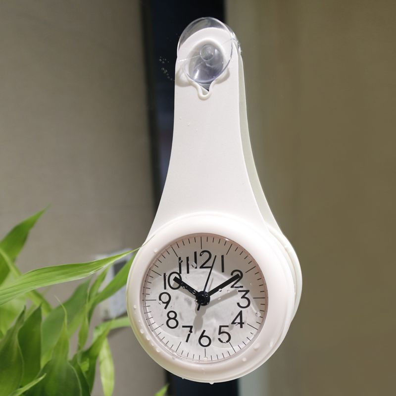 New Product#TIMESS Bathroom Mini Wall Clock Waterproof Kitchen Clock2025New model of wall-mounted ho