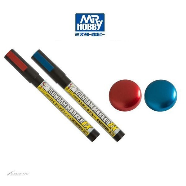 Bút màu Gundam Marker EX XGM (01-08) cho mô hình Gundam | Gunpla Tools S