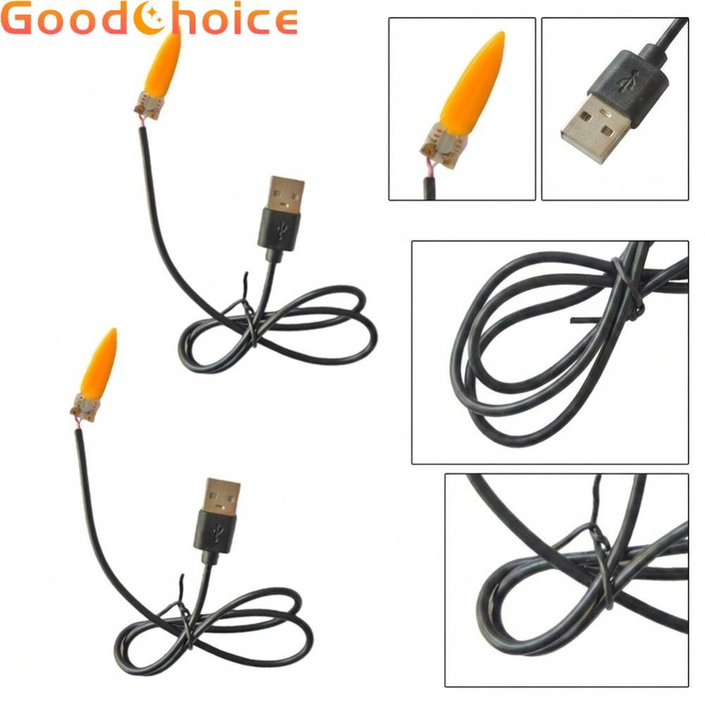 Đèn ngọn lửa USB Powered USB 5V Power LED Hiệu ứng nhấp nháy Hiệu ứng ngọn lửa thực tế