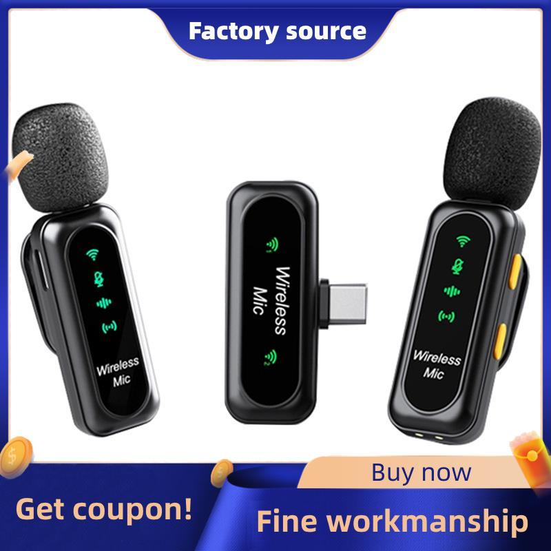 Micro cổ không dây K7 Giảm tiếng ồn thông minh Mic Mini phát sóng trực tiếp cho Video trực tiếp ngoà