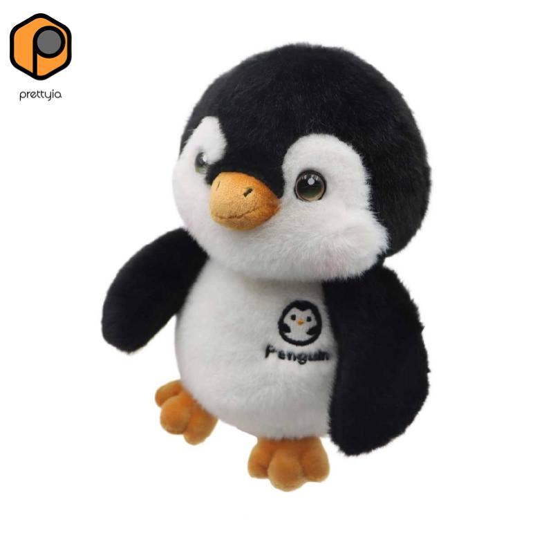 Prettyia Penguin Driver Head Cover Fuzzy-Like Furry Penguin Golf Cover Đen trắng