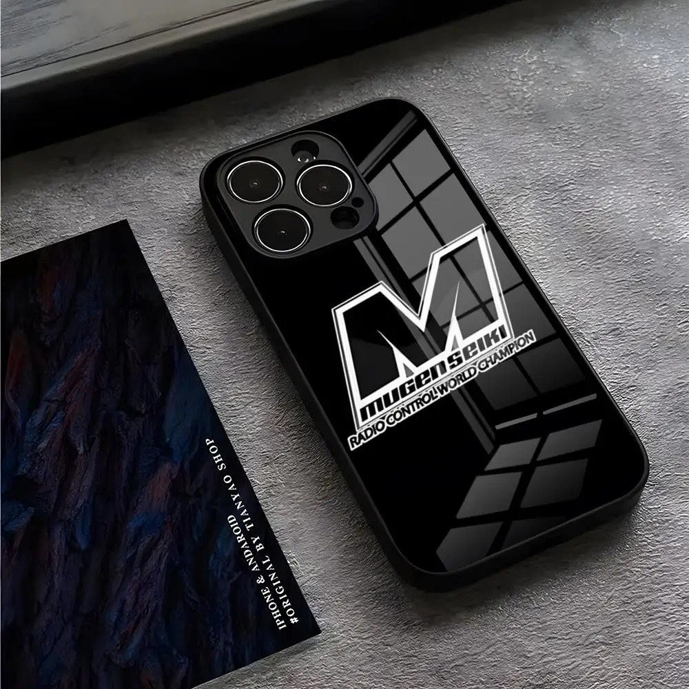 BK-1 Mugen Seiki Rc Logo Ốp lưng IPhone 18 16 Pro Max 14 15 Plus 13 Mini 11 12 X XR XS 8 7 Plus SE Ố