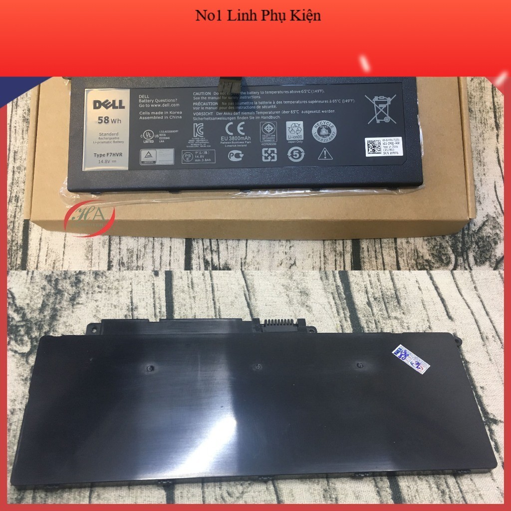 Pin Thay Thế cho Laptop Dell F7HVR