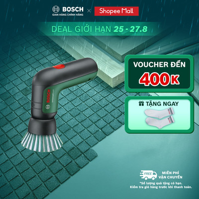 Máy cọ rửa vệ sinh Bosch đa năng dùng pin