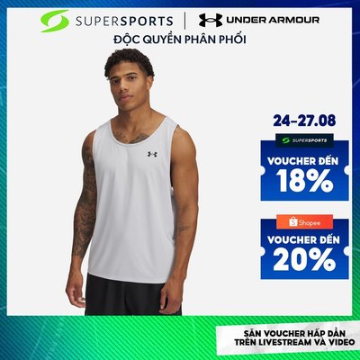 Áo Ba Lỗ Nam Under Armour Velocity Tank - 1383408-015 ADS10 LS400