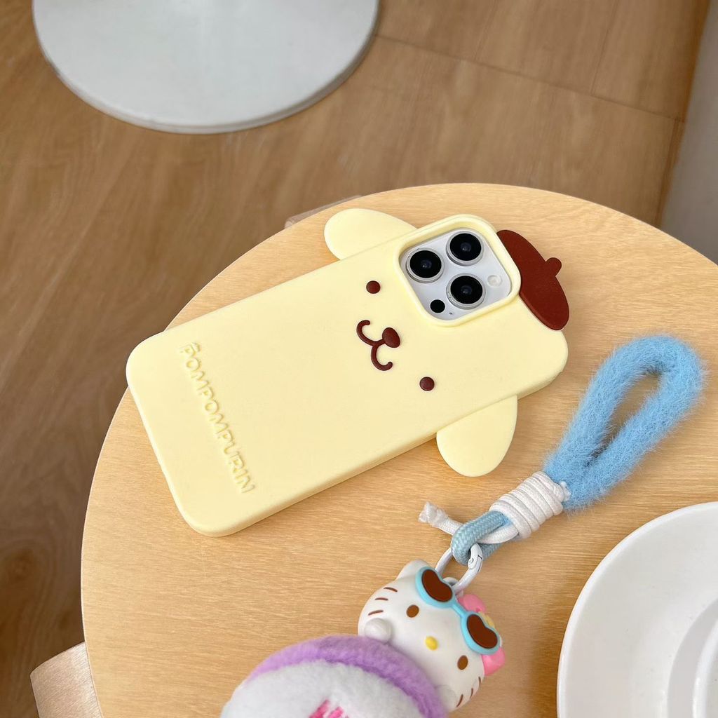 2026 Sản phẩm mới Chó Quế dễ thương Rilakkuma Pudding Dog Melody Kuromi Miffy Rabbit Apple iphone Ph