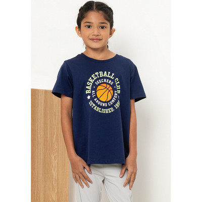 Áo Thun Tay Ngắn Trẻ Em Skechers Basketball Culture Short Sleeve Tee - SL325K262-007D Online Sale