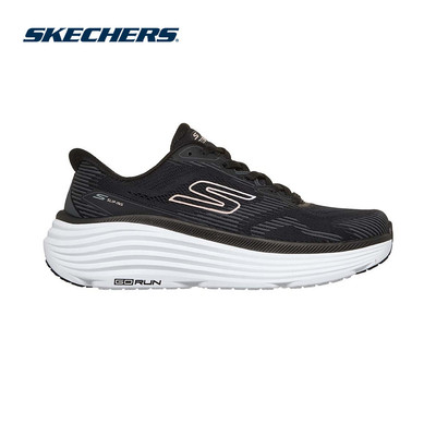 Giày Thể Thao Nữ Skechers Slip-Ins Performance Max Cushioning Endeavour Sequoya - 129484-BKW Air-Cooled Goga Mat