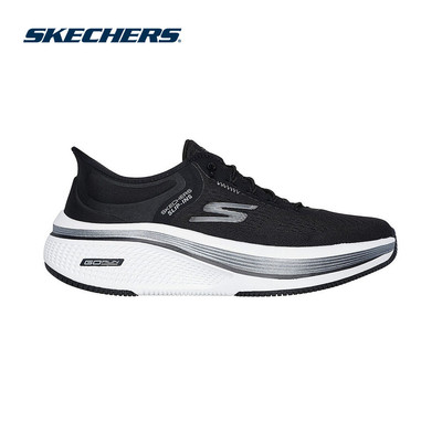 Giày Thể Thao Nữ Skechers Slip-ins GOrun Elevate 2.0 Banyan Chạy Bộ-129006-BKW Air-Cooled Memory Foam Online Sale
