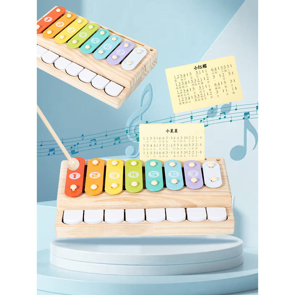 Giáo Dục Đồ Chơi Âm Nhạc Tay Gõ Đàn Piano Bé Nhạc Piano Đồ Chơi Bằng Gỗ Đồ Chơi Cho Bé Piano Giáo Dụ