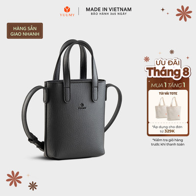 Túi Yuumy (Thời trang nữ dáng chữ nhật mini - Túi đeo chéo da Bergen YN305)