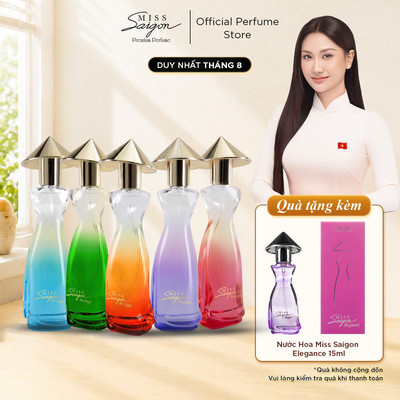 Nước Hoa Nữ Miss Saigon Heritage Mùi Hương Đa Dạng, Cuốn Hút Lưu Hương Lâu 50ml