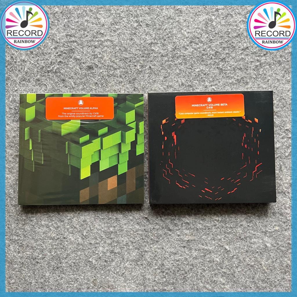 C418 - Minecraft Volume Alpha, Minecraft Volume Beta 2 Albums Set Original CD Album [Sellado] Brand 