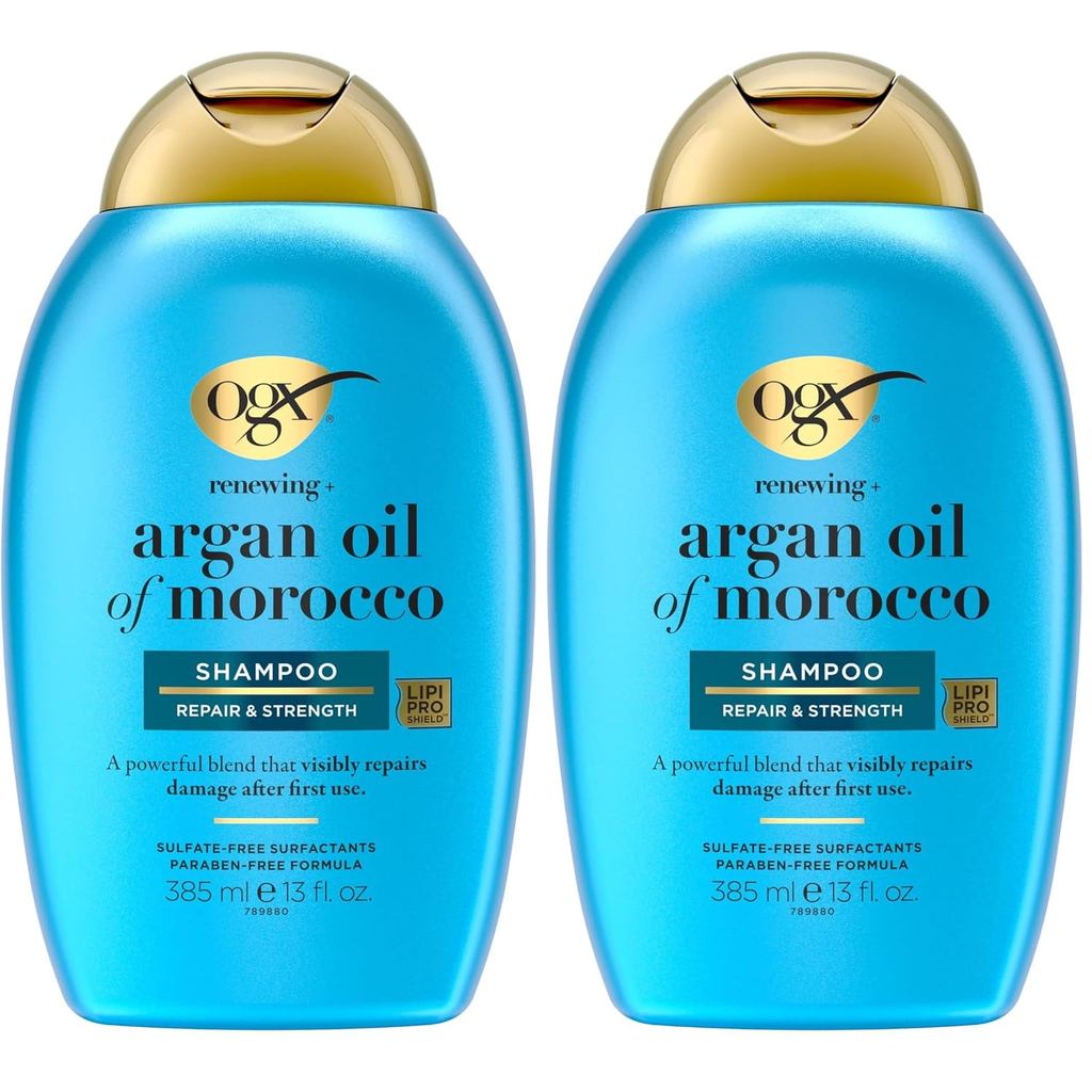 Dầu gội OGX Renewing + Dầu Argan của Maroc, Dầu gội sửa chữa hư tổn & Dầu Argan giúp tăng cường & sử