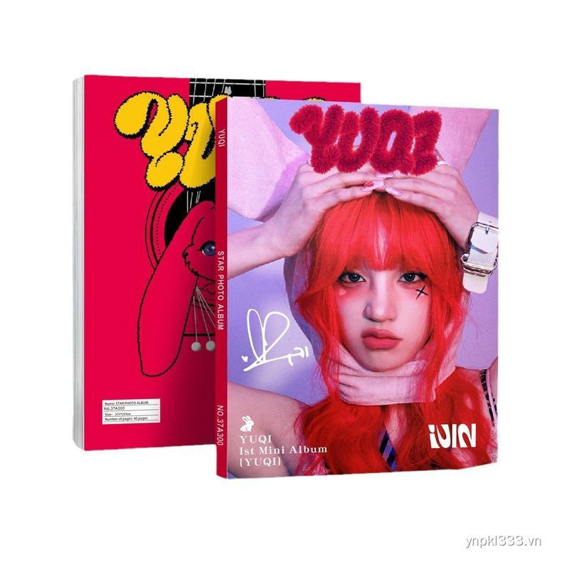 GIDLE Album Mới Tôi SWAY Hàng Hóa Bộ Sưu Tập Album Tạp Chí Sách YUQI Ngôi Sao Poster Album Ảnh 80P
